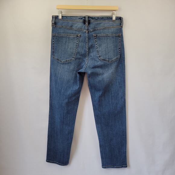 Liverpool Boyfriend Jeans Medium Wash Size 8 - Picture 4 of 16